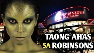 ANG TAONG AHAS SA ROBINSONS GALLERIA | ANG MAITIM NA SEKRETO NG ROBINSONS MALL