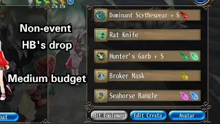 Build HB non-event's drop low-medium budget - Toram Online