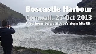 Boscastle Harbour & St Jude's storm waves