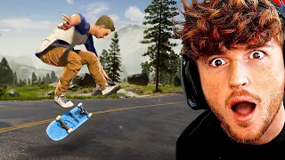Becoming a Pro SKATEBOARDER in Realistic Game!