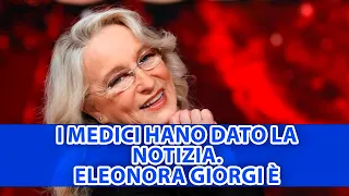 TUTTI IN LACRIME PER ELEONORA GIORGI....LEI E'...