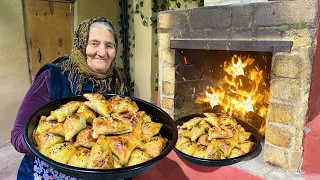 Baking Lots of Crispy Samosa Like in Uzbekistan! Easy and Delicious Recipes!