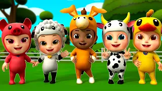 Old MacDonald Had A Farm + Baa Baa Black Sheep Song - BINGO Song | More Nursery Rhymes & Kids Songs