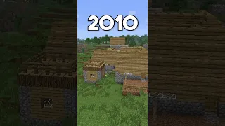 2010 vs 2023 Minecraft 😔 #shorts #minecraft