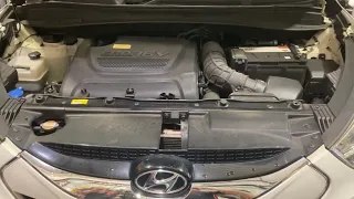 Hyundai IX35 CRD how to replace the engine oil and filter