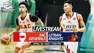 NCAA Season 97: EAC Generals vs. Letran Knights (Men's Basketball)