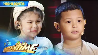 Jaze and Kelsey recreate the iconic scene from "One More Chance" | It’s Showtime