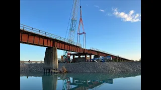 Rangitata Bridge Repairs , Part 2 , April  2024