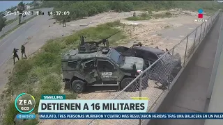 Detienen a 16 militares por ejecución de sicarios en Nuevo Laredo | Noticias con Francisco Zea