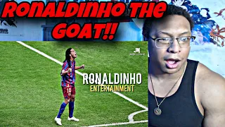 Ronaldinho - Footballs Greatest Entertainment REACTION!