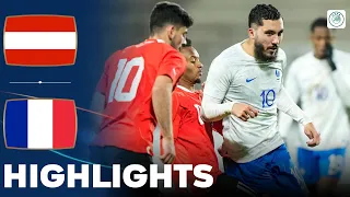 France vs Austria | Highlights | U21 Euro Qualification 17-11-2023