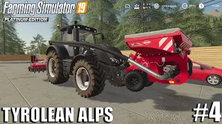 First Time Seeding With This Air Drill | Tyrolean Alps | Farming Simulator 19 | #4