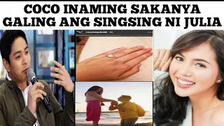 COCO MARTIN INAMING GALING SAKANYA ANG SINGSING NA SUOT NI JULIA