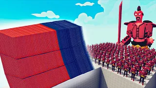 100x ROAD WARRIORS + 1x GIANT vs EVERY GOD - Totally Accurate Battle Simulator TABS