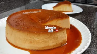 Flan Napolitano Cremoso a Baño María Casero