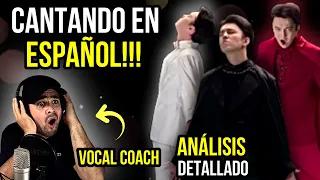 DIMASH KUDAIBERGEN CANTA EN ESPAÑOL | EL AMOR EN TI | VOCAL COACH ANÁLISIS Y REACCIÓN CON SUBTÍTULOS