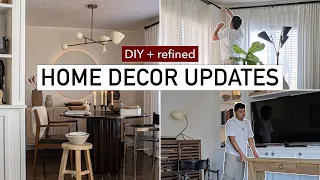 HOME UPDATES, DIY rustic furniture, home decor finds | Casa Refined Vlogs