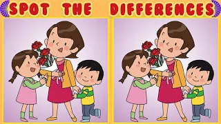 【Find the Differences】A Fun Picture Puzzle for All Ages