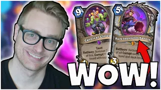 Send in the 🤡CLOWNS🤡? XANESH is NUTS in CORRUPT Y'Shaarj Priest! | Darkmoon Races | Wild Hearthstone