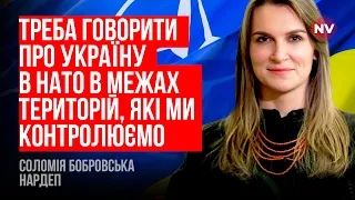 Ми можемо стати сірою зоною між Росією і НАТО – Соломія Бобровська