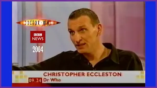 Doctor Who: Christopher Eccleston's First Interview As The Ninth Doctor (2004) - BBC Breakfast