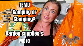 TEMU GLAMPING/CAMPING , GARDENING SUPPLIES AND MORE | HOTMESS MOMMA MD