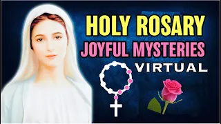 Holy Rosary Joyful Mysteries VIRTUAL🌹Mondays and Saturdays