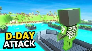 LORD OF ZOMBIES ARMY IN D-DAY ATTACK IN ANCIENT WARFARE 3 (Ancient Warfare 3 Funny Gameplay)