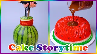 🌈CAKE STORYTIME🌈 Today Adventures Tales #19 🍪 MCN Satisfying
