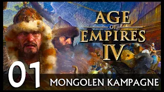 AGE OF EMPIRES IV: Mongolen-Kampagne | Let's Play (01) [Deutsch]