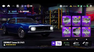 NFS No Limits | Chevrolet Camaro SS 1967 | Maxed Out