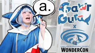 Gawr Gura Squirts On WonderCon 2023 ft. Hamu Cotton