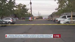 One critically injured in north Columbus shooting