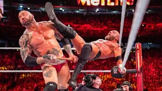 Batista VS Triple H WrestleMania 35 2k highlights