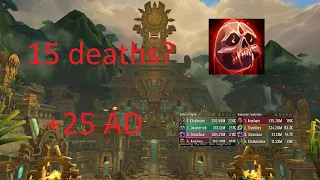 +25 Atal'Dazar Fortified | Blood DK M+  | WoW 10.2 Dragonflight Season 3