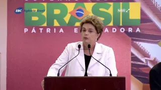 Dilma reafirma que impeachment sem crime de responsabilidade é golpe