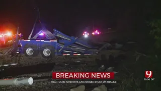 Crash Involving Heartland Flyer Train Reported In Love County