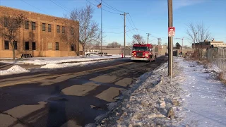 Minneapolis Fire - Engine 4 Responding