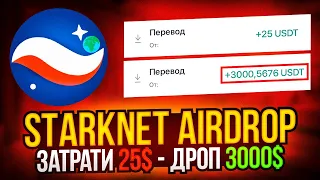 STARKNET AIRDROP Гайд по ретродропу (покрокова інструкція)