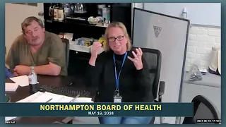 Northampton Board of Health 5/16/24