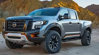 All New 2024 Nissan Titan Warrior Full size pickup truck | interior | exterior Review