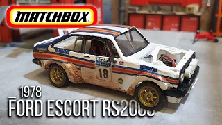 MATCHBOX Restoration & Custom : 1985 Ford Escort RS2000 with Engine