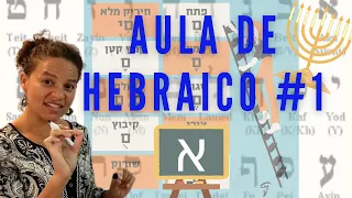 AULA DE HEBRAICO #1 Introdução e Alfabetização - HEBRAICO BIBLICO