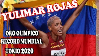 YULIMAR ROJAS ORO EN SALTO TRIPLE TOKIO 2020