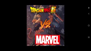 Dragon ball universe vs Marvel universe || who is the strongest || Battle