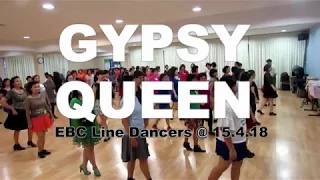 GYPSY QUEEN Wendy Loh @ EBC Line Dancers 15 April 2018