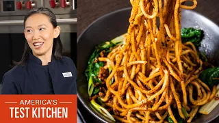 How to Make Dan Dan Mian (Sichuan Noodles with Chili Sauce and Pork)