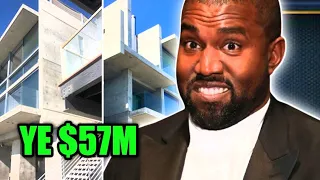 KANYE WEST'S $57M MALIBU MANSION IS ROTTING FROM THE INSIDE OUT.