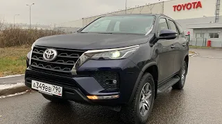 Взял обновлённый Toyota FORTUNER - бензин