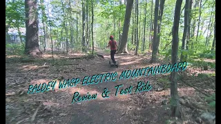RALDEY WASP ELECTRIC MOUNTAINBOARD | Review | Test Ride